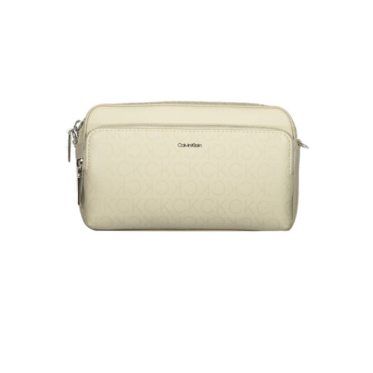 Calvin Klein Beige Polyester Handbag Calvin Klein