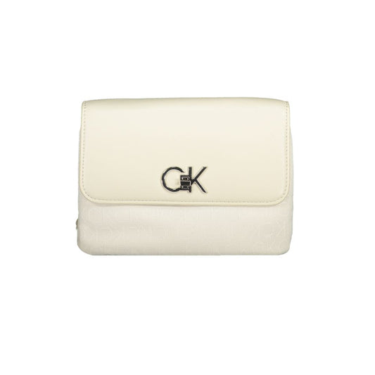 Calvin Klein Beige Polyester Handbag Calvin Klein