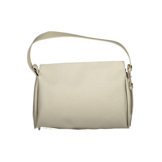 Calvin Klein Beige Polyester Handbag Calvin Klein