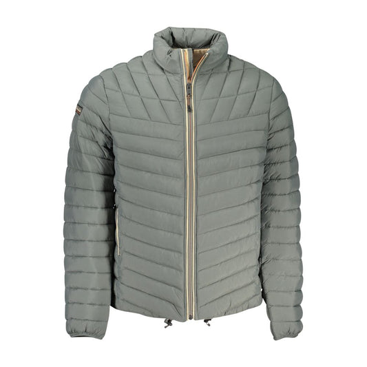 Napapijri Green Polyamide Men Jacket Napapijri