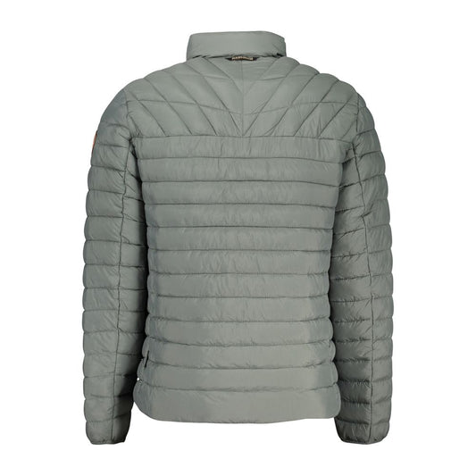 Napapijri Green Polyamide Men Jacket Napapijri