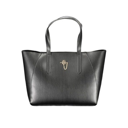 Tommy Hilfiger Black Polyethylene Women Handbag Tommy Hilfiger