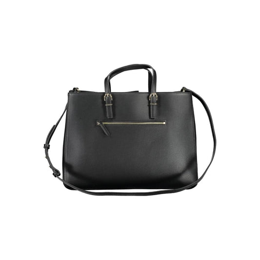 Tommy Hilfiger Black Polyethylene Women Handbag Tommy Hilfiger