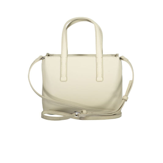 Calvin Klein Beige Polyester Handbag Calvin Klein