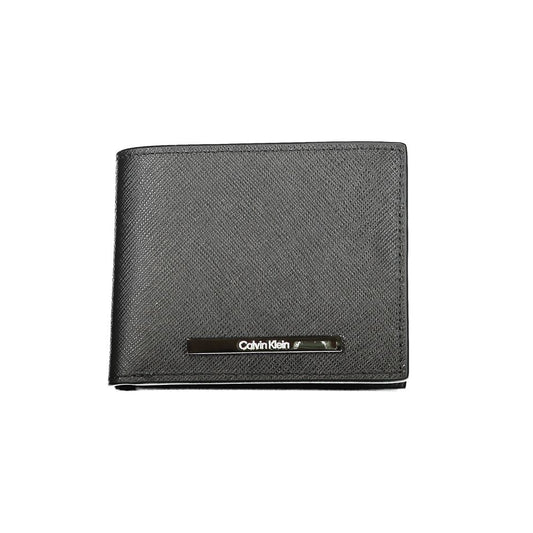 Calvin Klein Black Leather Wallet Calvin Klein