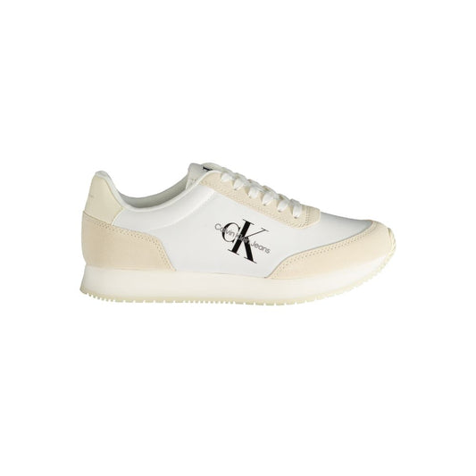 Calvin Klein Beige Polyester Sneaker Calvin Klein