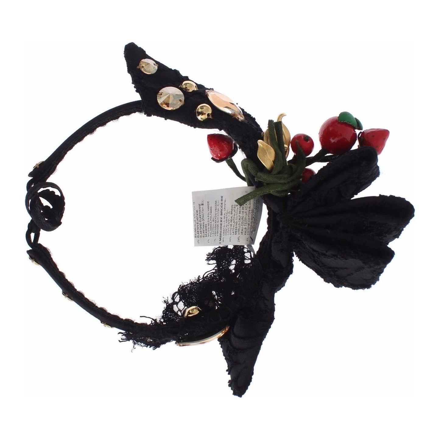 Dolce & Gabbana Exquisite Crystal Berry Diadem Headband Tiara Dolce & Gabbana