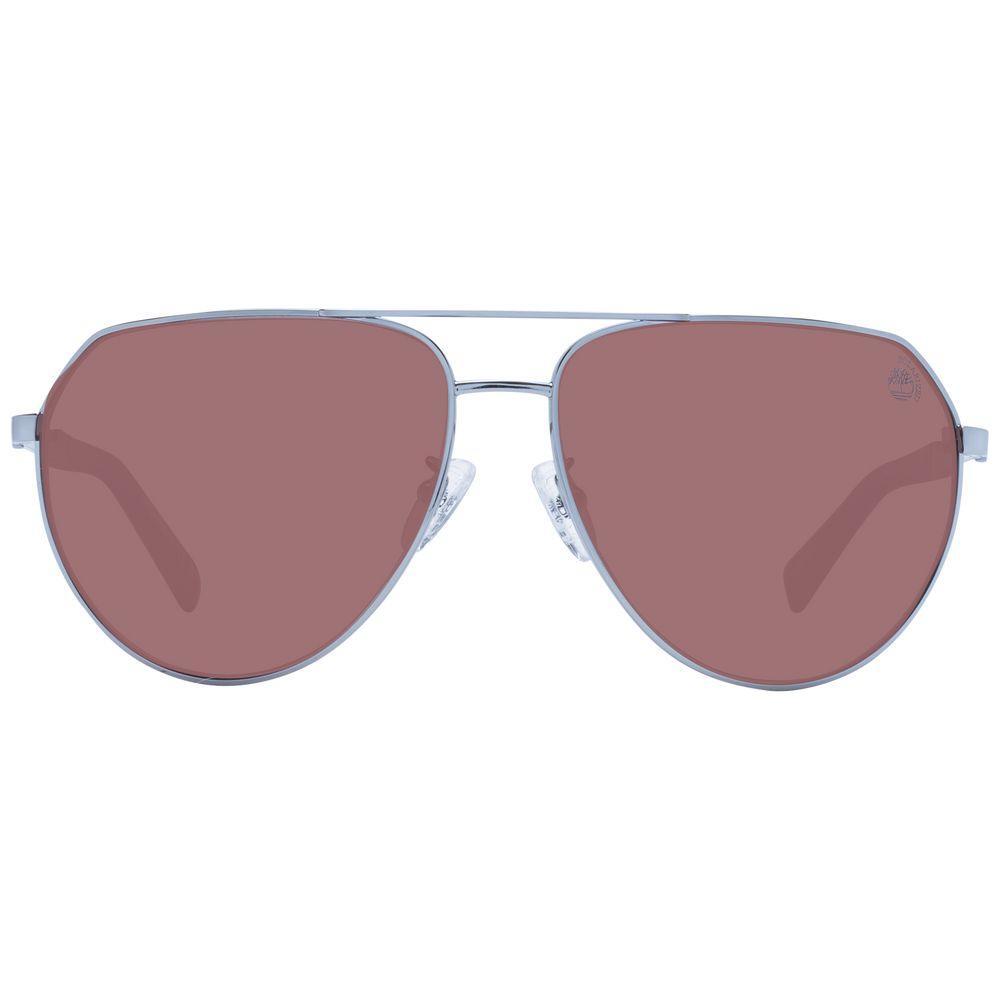 Timberland Gray Metal Sunglasses