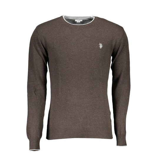 U.S. POLO ASSN. Marrone Wool Men's Sweater U.S. POLO ASSN.