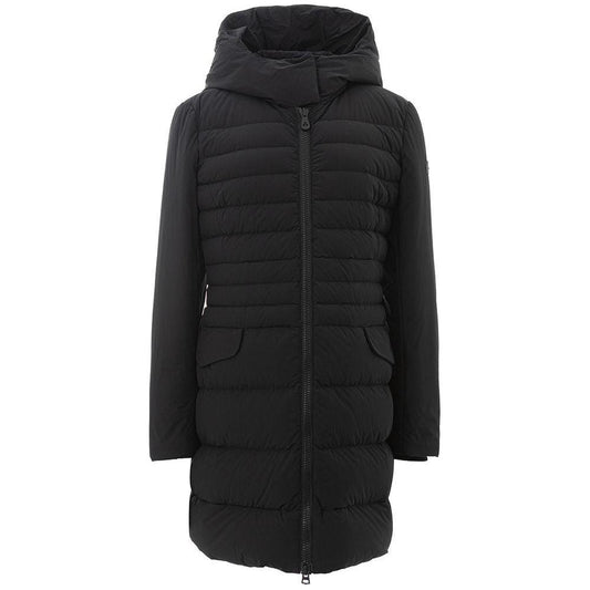 Peuterey Black Polyamide Full-Length Jacket Peuterey