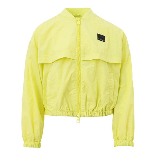 Armani Exchange Yellow Polyamide Bomber Armani Exchange