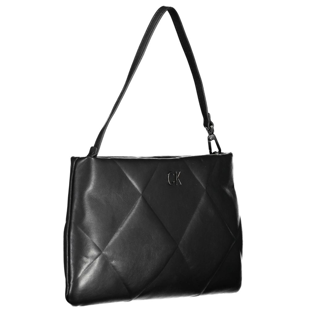 Calvin Klein Black Polyester Women's Handbag
