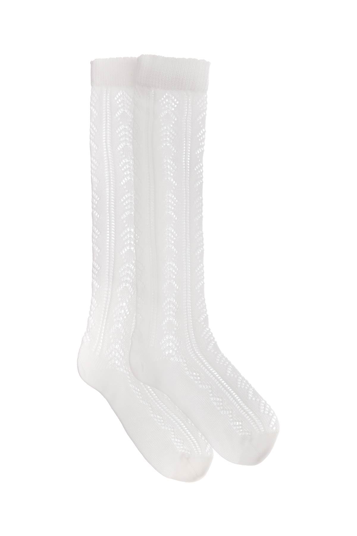 Valentino Garavani cotton perforated socks Beachwear & underwear Valentino Garavani