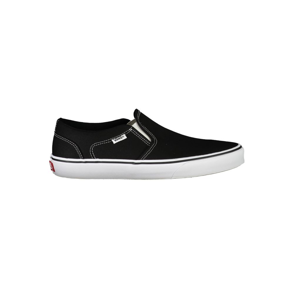 Vans Black Polyester Low Top Sneakers