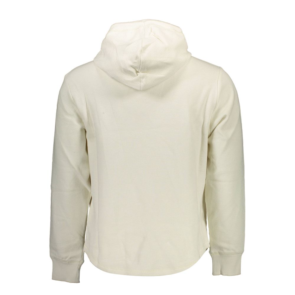 Calvin Klein White Cotton Sweatshirt Calvin Klein