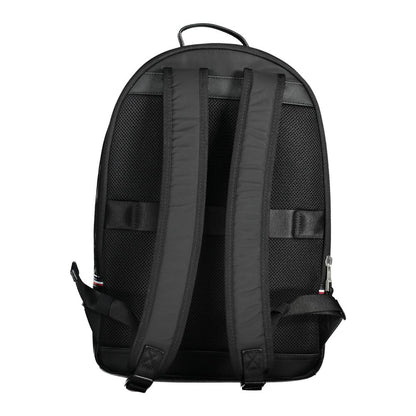 Tommy Hilfiger Black Polyester Backpack Tommy Hilfiger