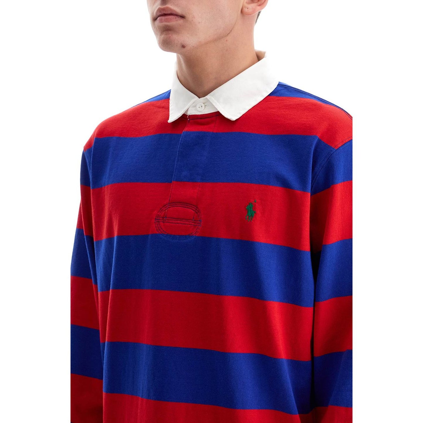 Polo Ralph Lauren long-sleeved striped polo shirt for Topwear Polo Ralph Lauren