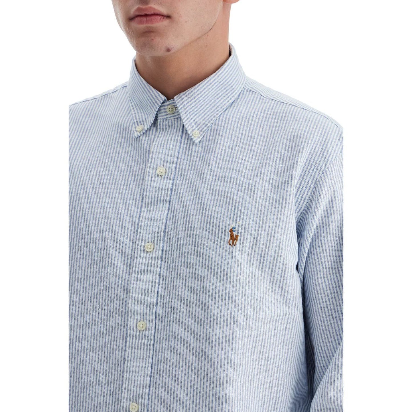 Polo Ralph Lauren 'striped oxford custom fit shirt' Shirts Polo Ralph Lauren