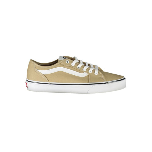 Vans Beige Leather Men Sneaker