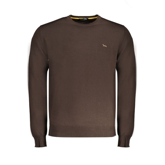 Harmont & Blaine Brown Wool Sweatshirt Harmont & Blaine