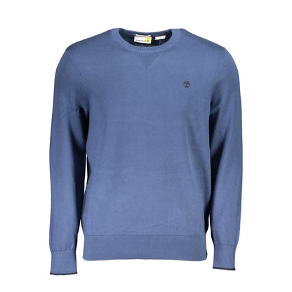 Timberland Blue Organic Cotton Men Sweater
