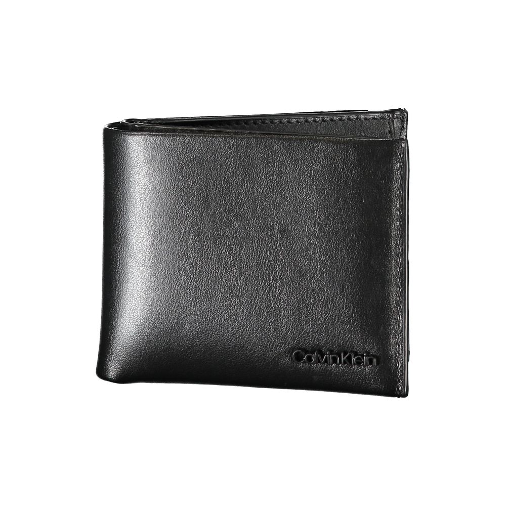 Calvin Klein Black Leather Wallet Calvin Klein