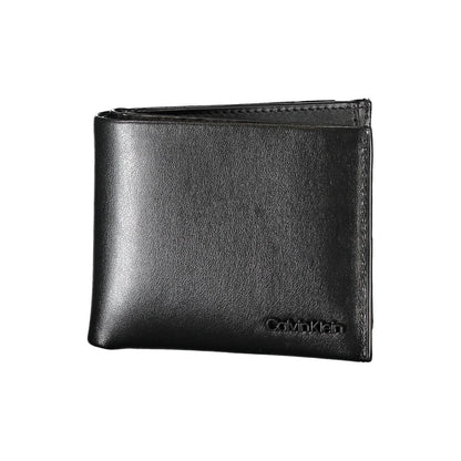 Calvin Klein Black Leather Wallet Calvin Klein