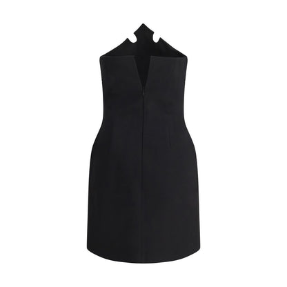 Coperni Black Polyester Casual Dress