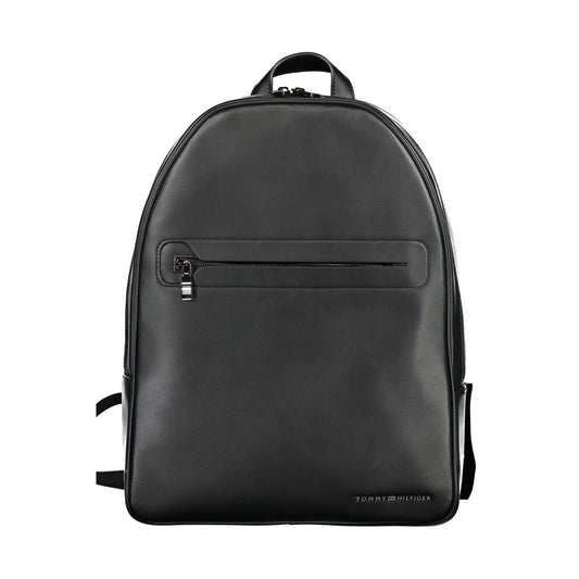 Tommy Hilfiger Nero Poliuretano Men Backpack