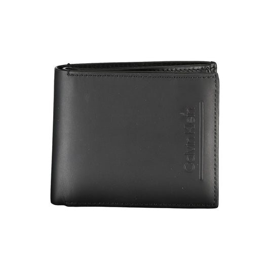 Calvin Klein Nero Leather Men Wallet