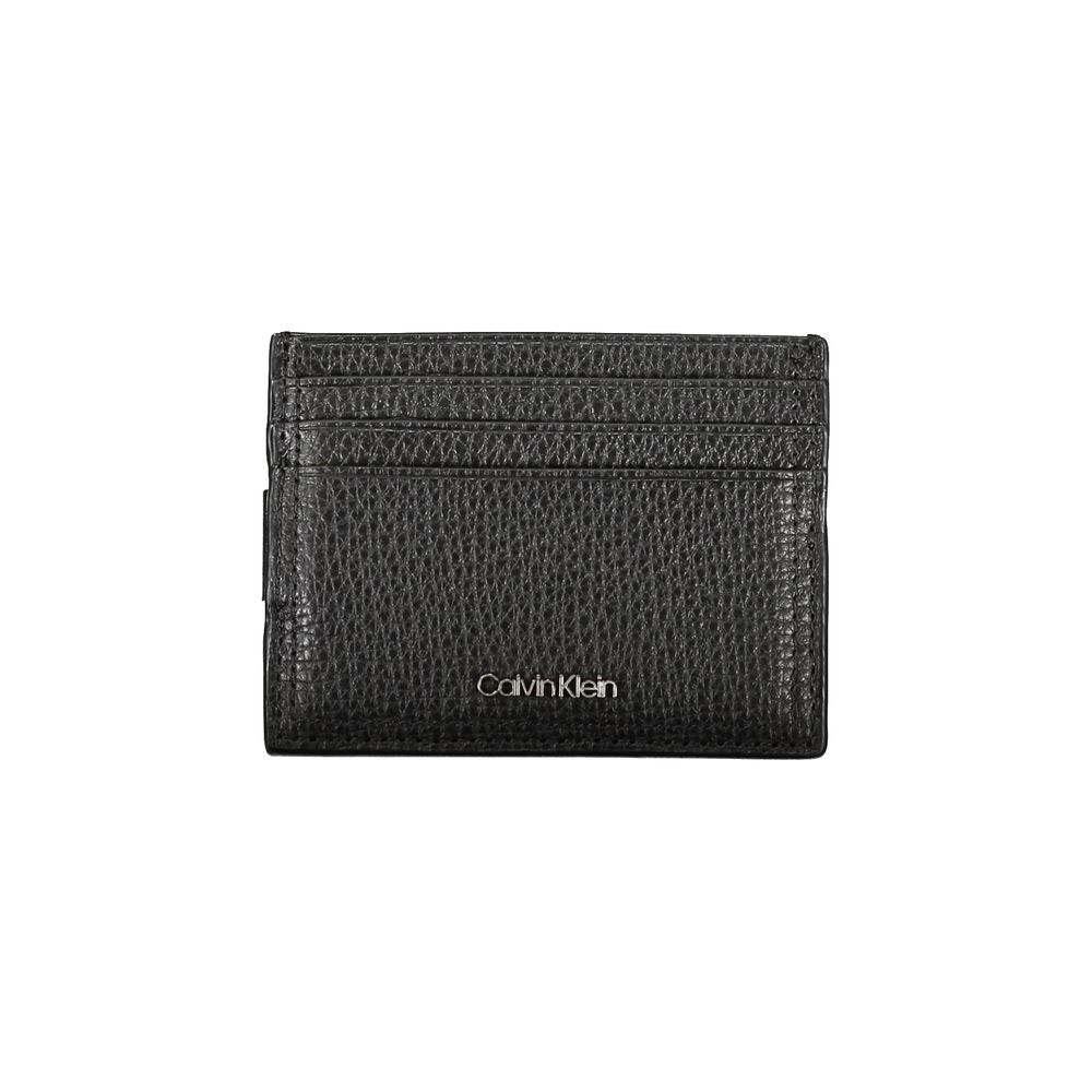 Calvin Klein Black Leather Wallet Calvin Klein