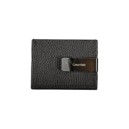 Calvin Klein Black Leather Wallet Calvin Klein