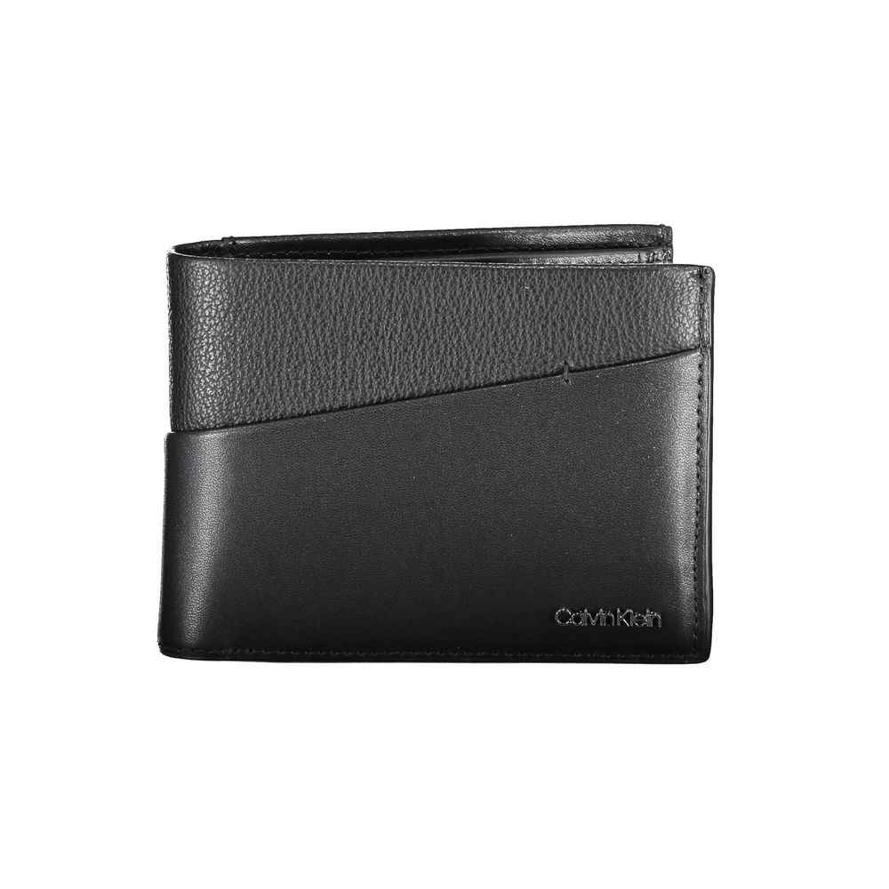 Calvin Klein Black Leather Wallet Calvin Klein