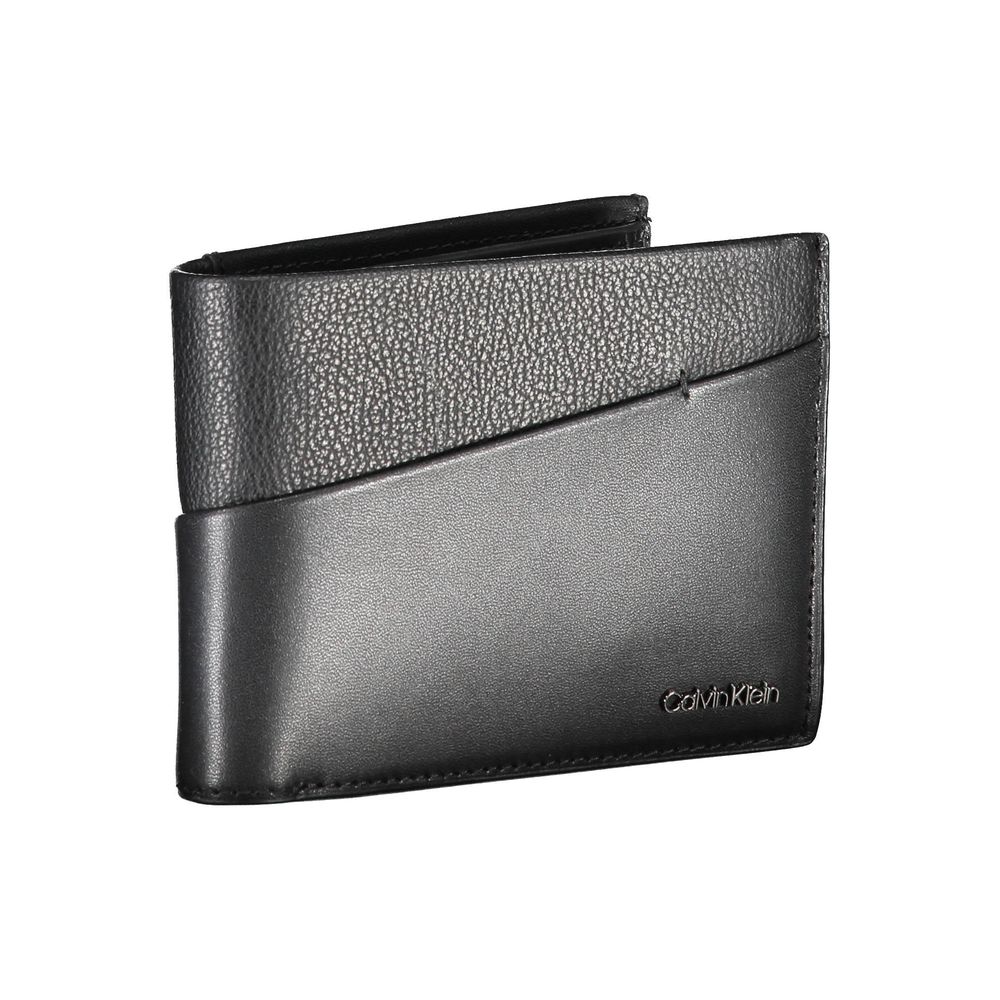 Calvin Klein Black Leather Wallet Calvin Klein