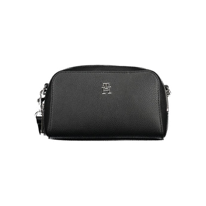 Tommy Hilfiger Nero Poliuretano Women Shoulder Bag