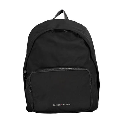 Tommy Hilfiger Black Polyester Backpack Tommy Hilfiger