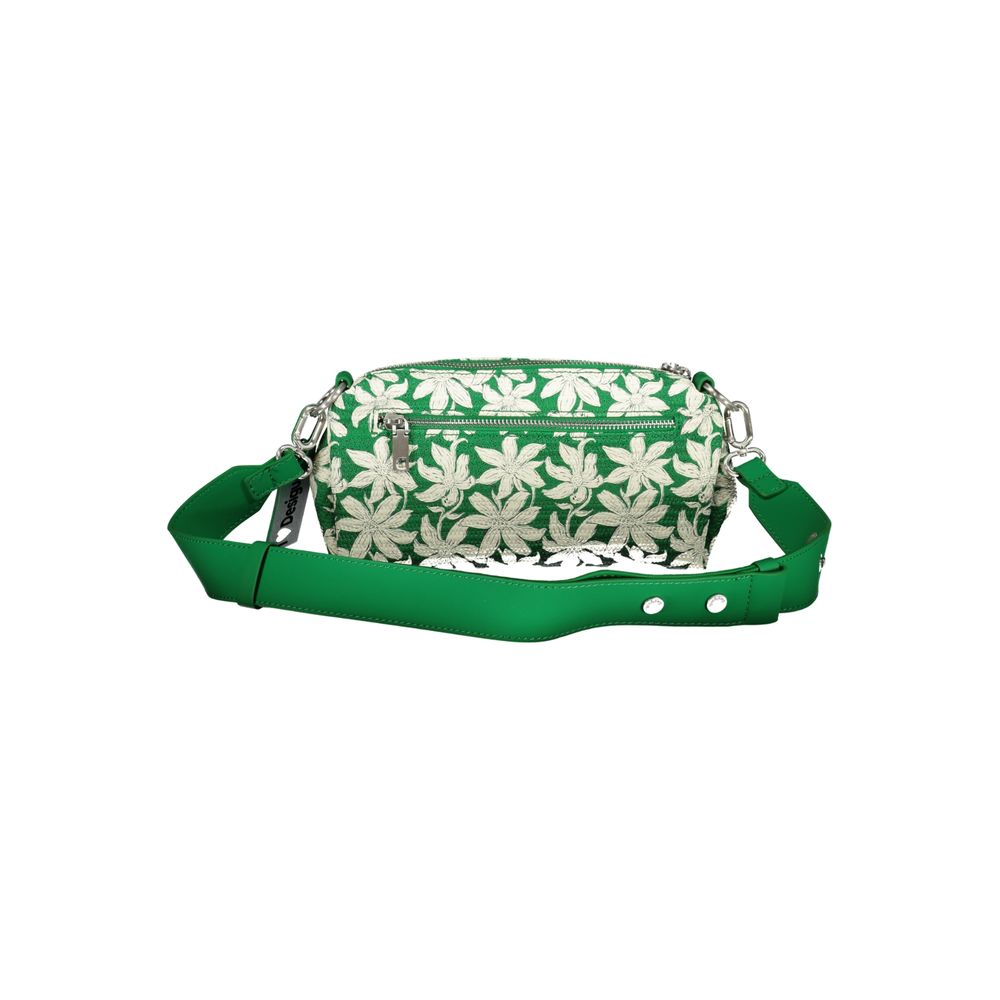 Desigual Verde Polyurethane Woman Shoulder Bag