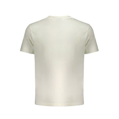 Wrangler White Cotton Men's T-Shirt