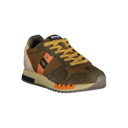 Blauer Marrone Polyurethane Men Sneaker
