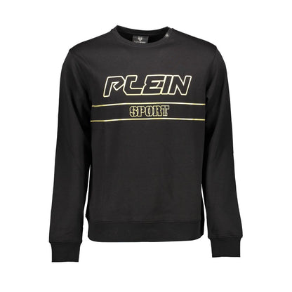 Plein Sport Black Cotton Men's Sweatshirt