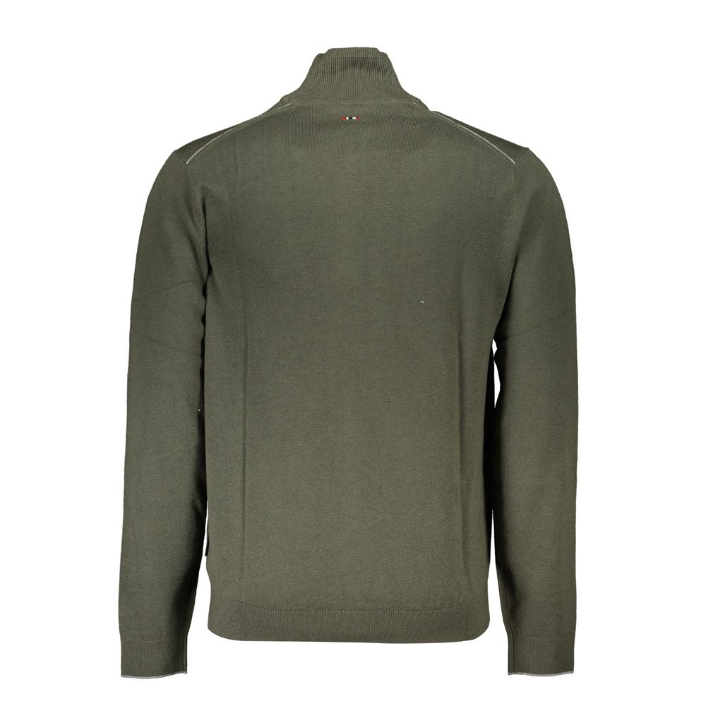 Napapijri Green Fabric Sweatshirt