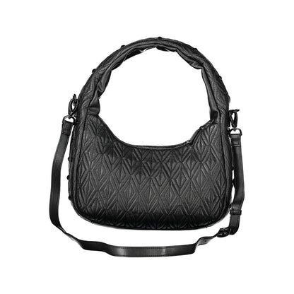 Mario Valentino Nero Polyurethane Women Shoulder Bag