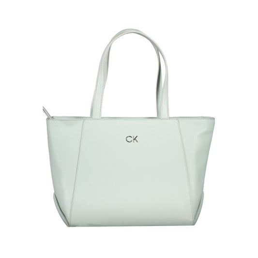 Calvin Klein Azzurro Polyurethane Women Handbag
