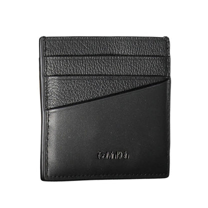 Calvin Klein Black Leather Wallet Calvin Klein