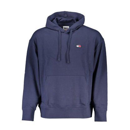 Tommy Hilfiger Blue Cotton Sweatshirt Tommy Hilfiger
