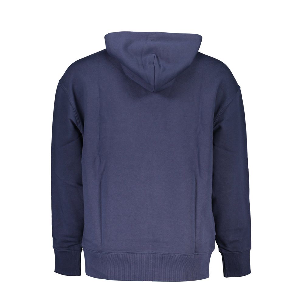 Tommy Hilfiger Blue Cotton Sweatshirt Tommy Hilfiger