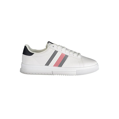 Tommy Hilfiger White Polyester Athletic Sneakers Tommy Hilfiger