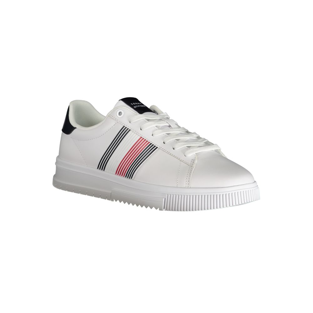 Tommy Hilfiger White Polyester Athletic Sneakers Tommy Hilfiger