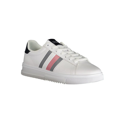 Tommy Hilfiger White Polyester Athletic Sneakers Tommy Hilfiger