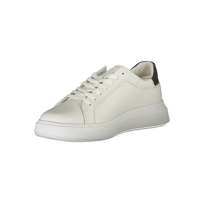 Calvin Klein White Polyester Athletic Sneakers Calvin Klein